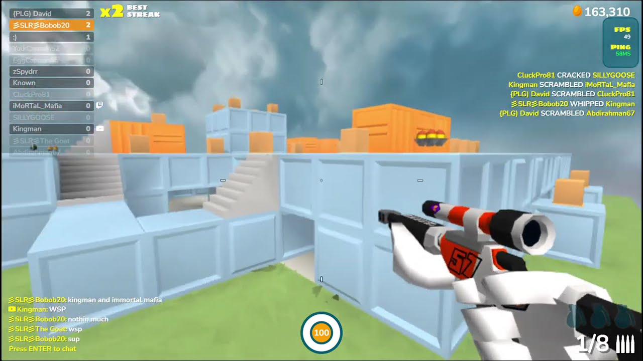 I met Kingman and iMoRTaL_Mafia! | Shell Shockers