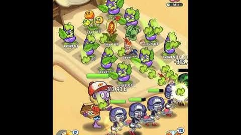 Merge Plants vs Zombies #shorts | Android Game Play | mon-21-11-21 #RBChannel #mpvz04