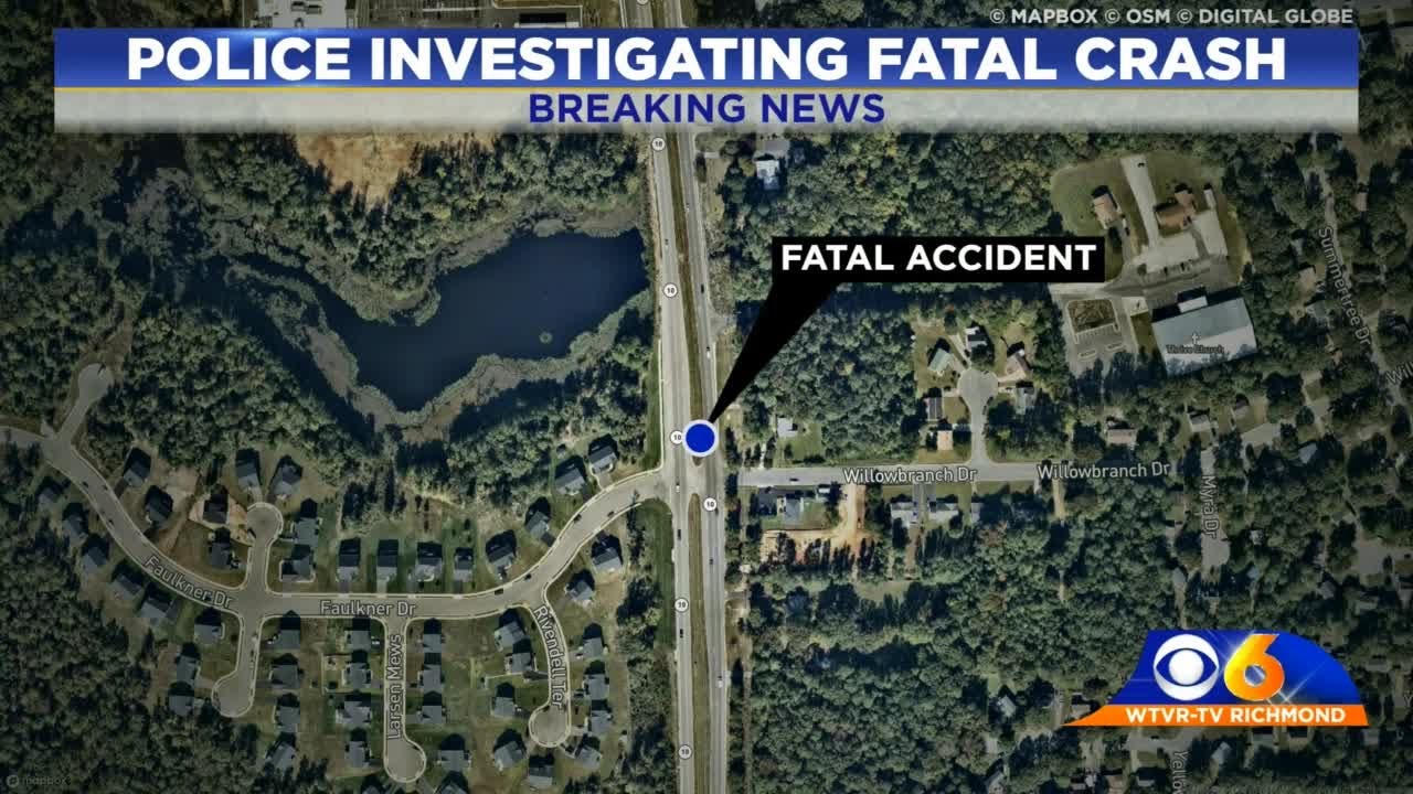 Driver killed in Chesterfield crash - YouTube