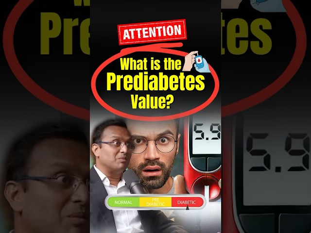 Do You Have Prediabetes? Find Out Now (2024) | Dr. Rahul Baxi #shorts #diabetes