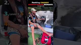 Ranking the Craziest Chicken Screams pt 6🐔💀 #shorts #usa