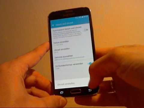 Video: So Stellen Sie Datum Und Uhrzeit Auf Einem Samsung-Smartphone Ein