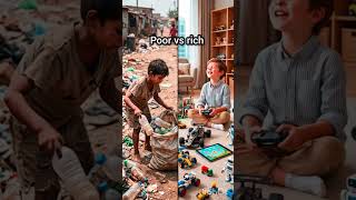 "Same Dreams. Different Realities. 💔" #viral #poorvsrich #shorts #realitycheck #trending