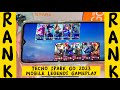 TECNO SPARK GO 2023 MOBILE LEGENDS RANK GAMEPLAY