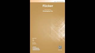 Flicker (2-Part), by Christopher Fox