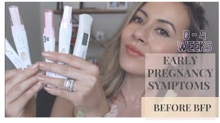EARLY PREGNANCY SYMPTOMS BEFORE BFP AT 3 WEEKS | BABY #2 | TTC CYCLE 8