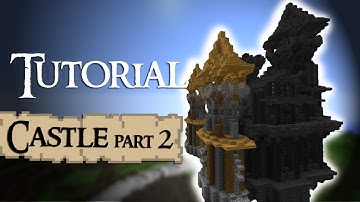 Minecraft Castle Tutorial: Towers (Part 2) by Madnes64