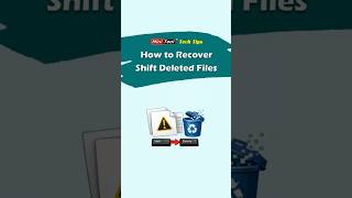 How to Recover Shift Deleted Files in Windows 11/10 #windowstips #datarecovery