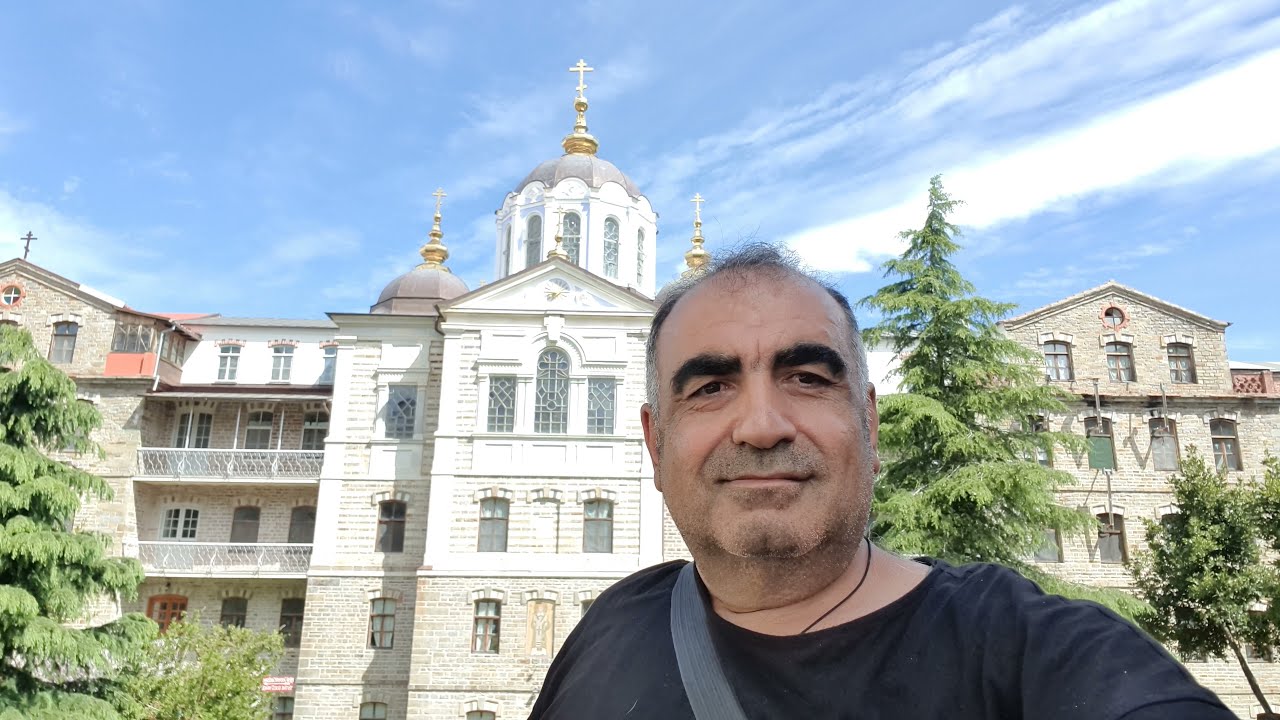 Скит Святого Андрея Первозванного. Собор скита на Афоне называют Корабль Востока!Σκήτη Άγιο Ανδρέα