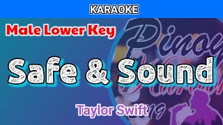 Safe & Sound by Taylor Swift (Karaoke : Male Lower Key)