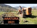 ARATURA del terreno con trattore FIAT 311 C - by profvaldi