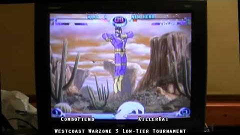 Westcoast Warzone 3 MvC2 Low Tier m06 ComboFiend vs KillerKai