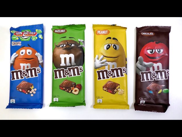 m&m crispy bar