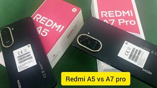Redmi A5 vs Redmi A7 Pro: Full Specs & Performance Comparison