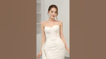 Màn biến hình mà cô gái nào cũng thích 💓 #omnibridal #wedding #weddingdress 