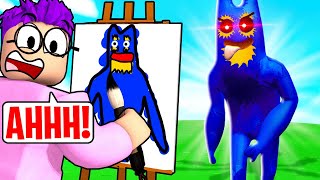 GUESS MY DRAWING Picture Game CHALLENGE In ROBLOX DOODLE TRANSFORM!? (GARTEN OF BANBAN CHAPTER 7!) screenshot 4