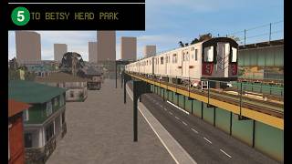 Trainz 2022: The Outside World NYCT (5) Van Sinderen Avenue To Betsy Head Park (R142) screenshot 2