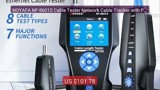 NOYAFA NF-8601S Cable Tester Network Cable Tracker with PoE/PING Fu... — Top Rated 2026 | Buy Now!