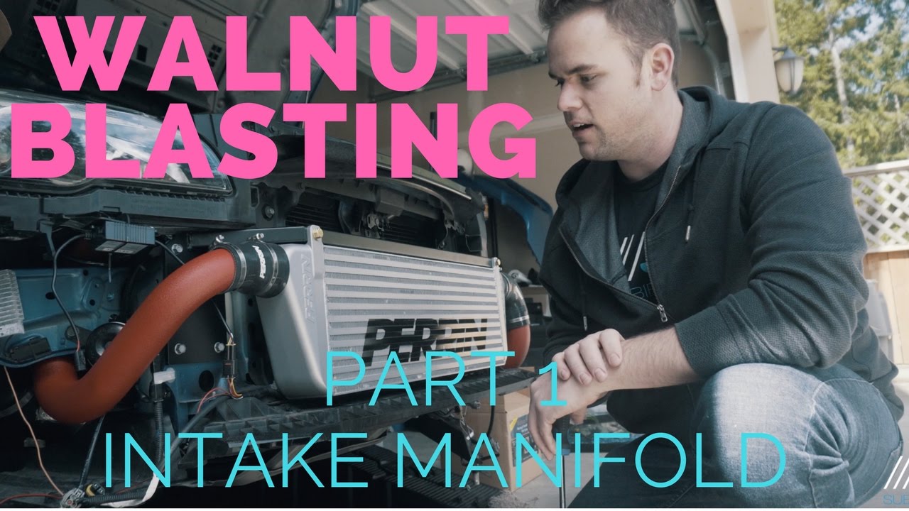 WALNUT BLASTING DIY Part 1 Intake Manifold Removal 20152018 Subaru WRX 2016 2017 YouTube