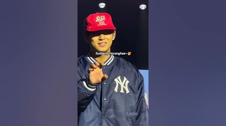 Mingyu unintentionally doing horanghae~😂🤣 #seventeen#mingyu#hoshi#kpop#svt#concert#SVT_TOUR_NEW#fyp