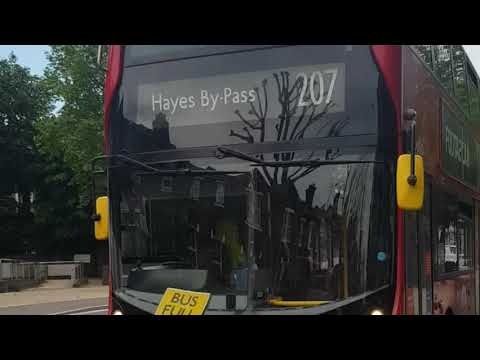 London Bus Ride! Route 207- EALING BROADWAY  to SHEPHERD