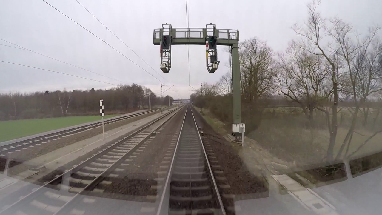 Führerstandsmitfahrt Lüneburg - Hamburg Hbf