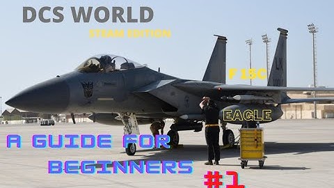 COLD & DARK STARTUP,TAXI,TAKEOFF| DCS WORLD F15C (TUTORIAL)