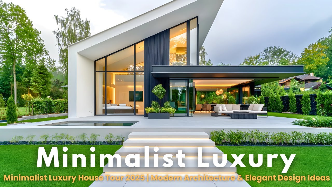 Picture Idea: Breathtaking Minimalism Luxury House Designs With Beauty Elegance That