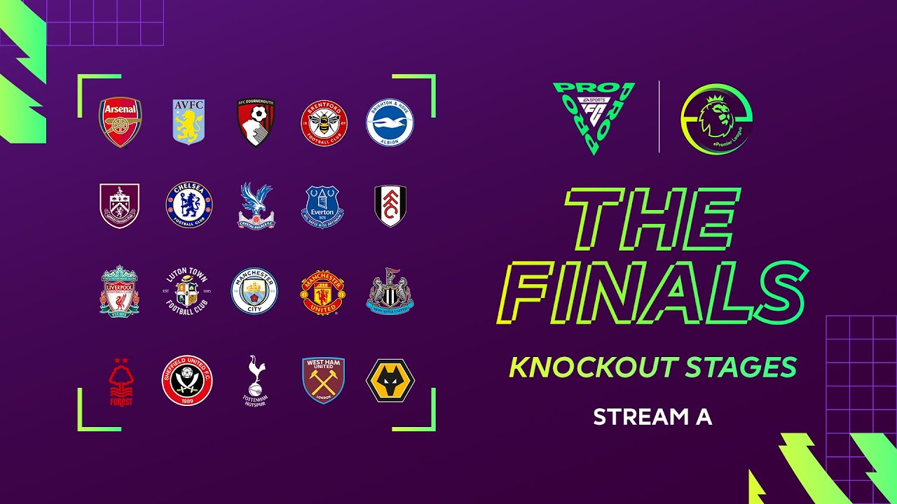 ePremier League 2023/24 Knockouts | Round of 16 & Round of 8 | Stream A