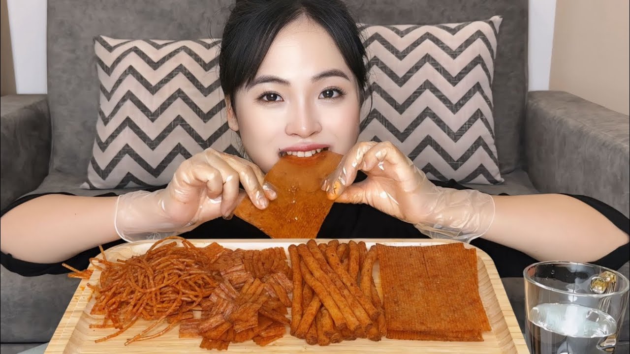 Mukbang Tăm Cay, Đồ Ăn Vặt Cay Cay Nội Địa Trung,Tăm Cay Cổng Trường|Spicy Chinese Toothpick Mukbang