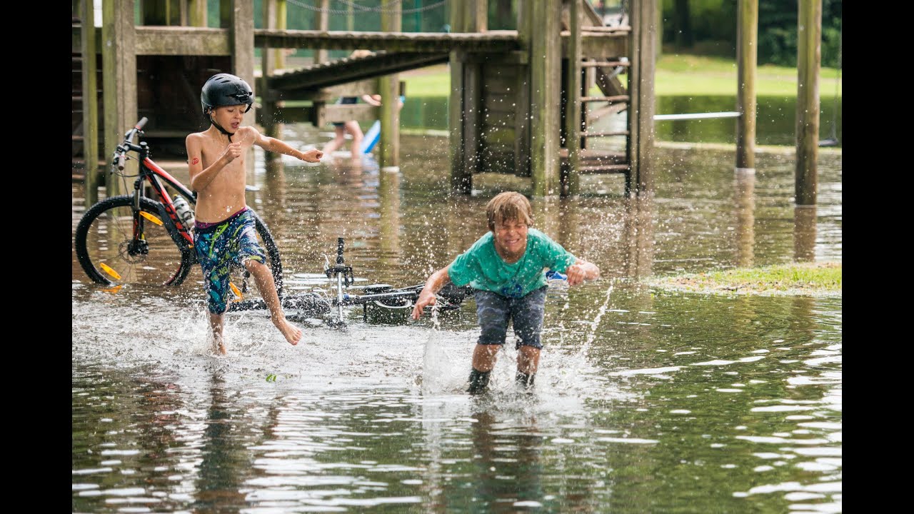 Wateroverlast in Bavel