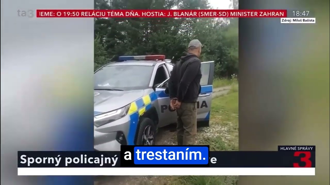 Neprimeraný policajný zásah v Trstenej