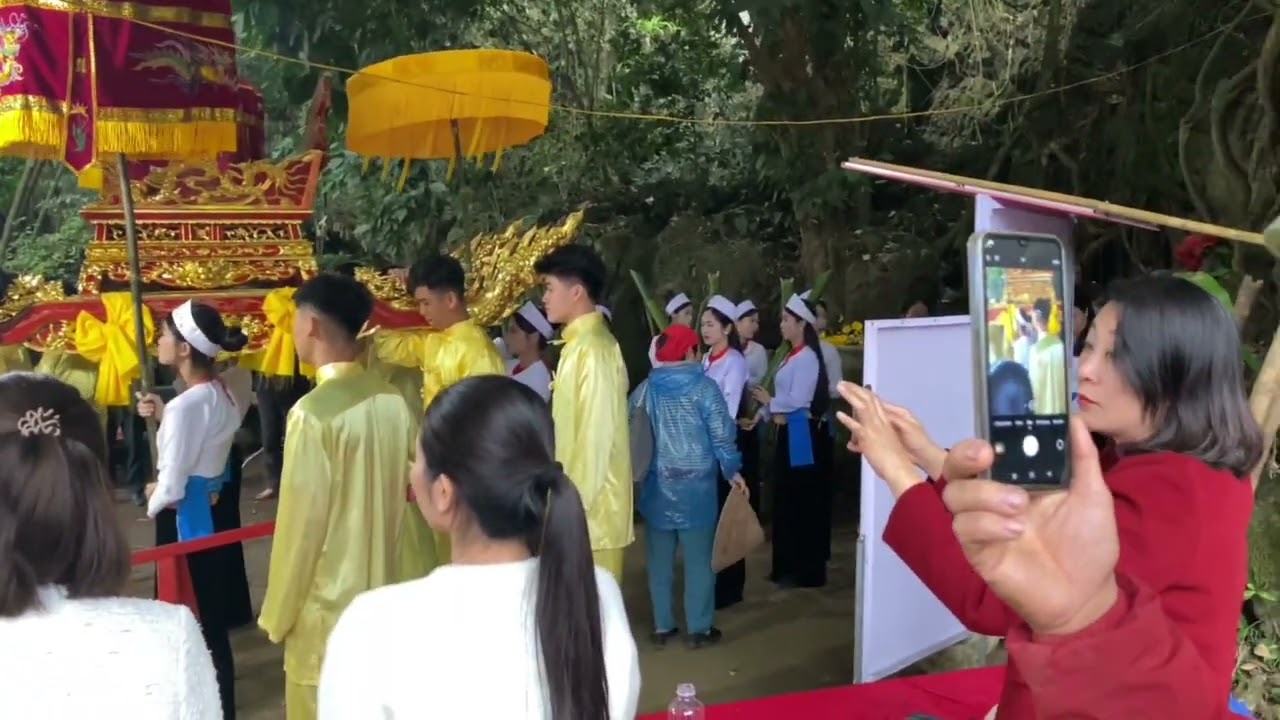 Lễ rước kiệu vác nước ở Đền khụ chẹ Tân Lạc Phú Thọ 2026 #lễhội #dantocmuong 