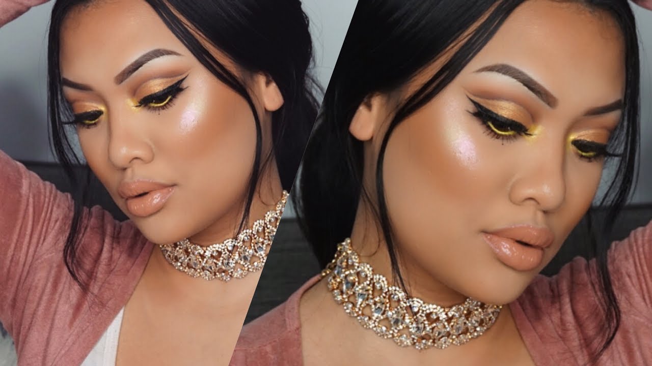 POP OF YELLOW CUTCREASE | FULL FACE TUT inc COLOUR CORRECTING | JACKSSANCHEZTV