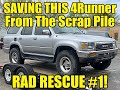 Saving This VERY Low Mileage 1990 4Runner From The Shredder! Rad Rescue #1!