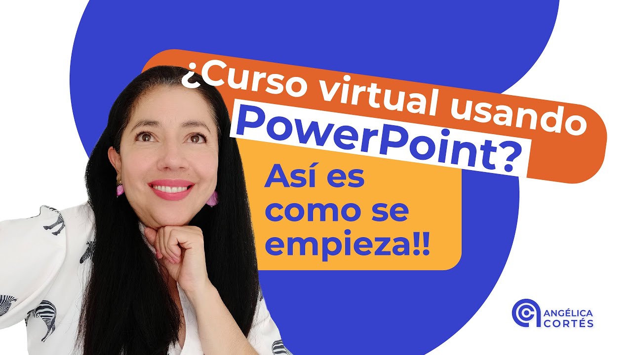¿Curso virtual usando power point? Así es como se empieza! - YouTube