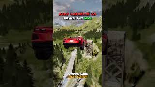 SURVIVAL RATE OF CARS #cars #gaming #viral #simulator