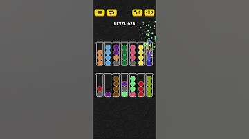 Ball Sort - Color Puzzle Game - Level 429 - Walkthrough SOLVED by RobotPlayer AI!!!