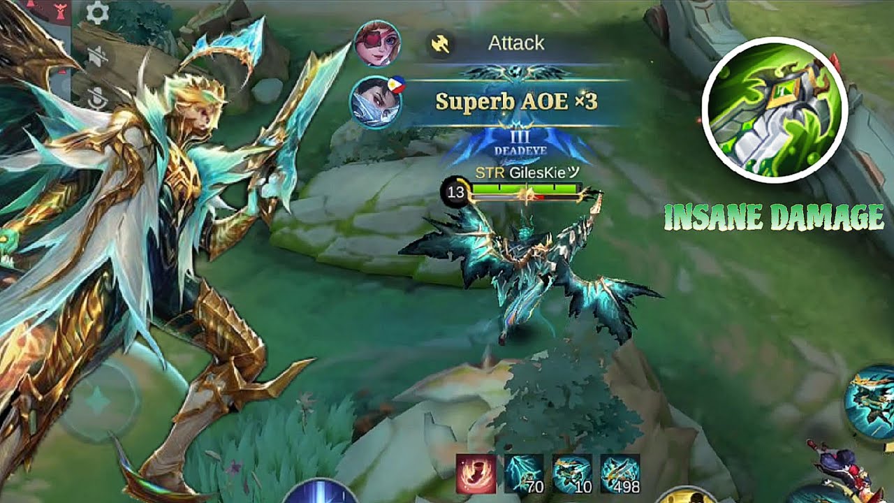 GRANGER SUPERB AOE + INSANE DAMAGE - MLBB