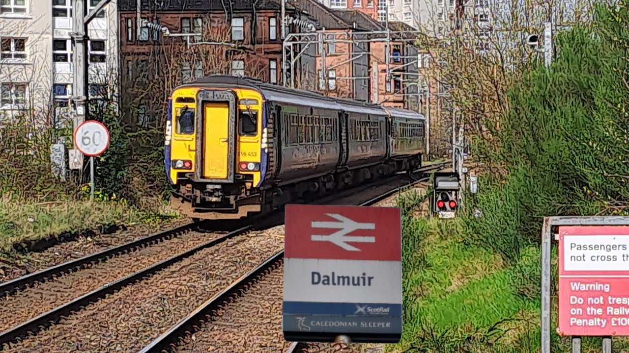 Trains at Dalmuir @ft @owen.transport @Nathanstrains @380Train @ThatCharterTrainspotter