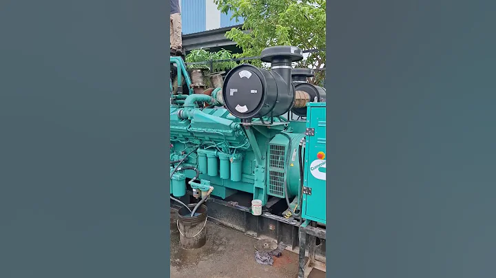 750 kva Cummins diesel generator started and trial #cummins #dieselgenerator #automobile #mechanic