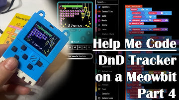 DnD tracker on a Meowbit (Part 4)