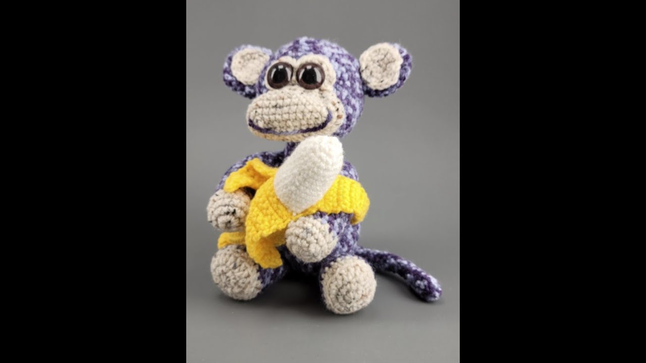 Связать крючком БАНАН за полчаса. Мастер класс.