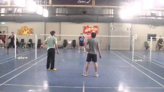 20140816  宋宜+VEE vs 欣怡+慕婷 於劍新球館 小周俱樂部