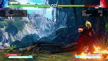 STREET FIGHTER V (BETA) Ken V-Trigger Combos