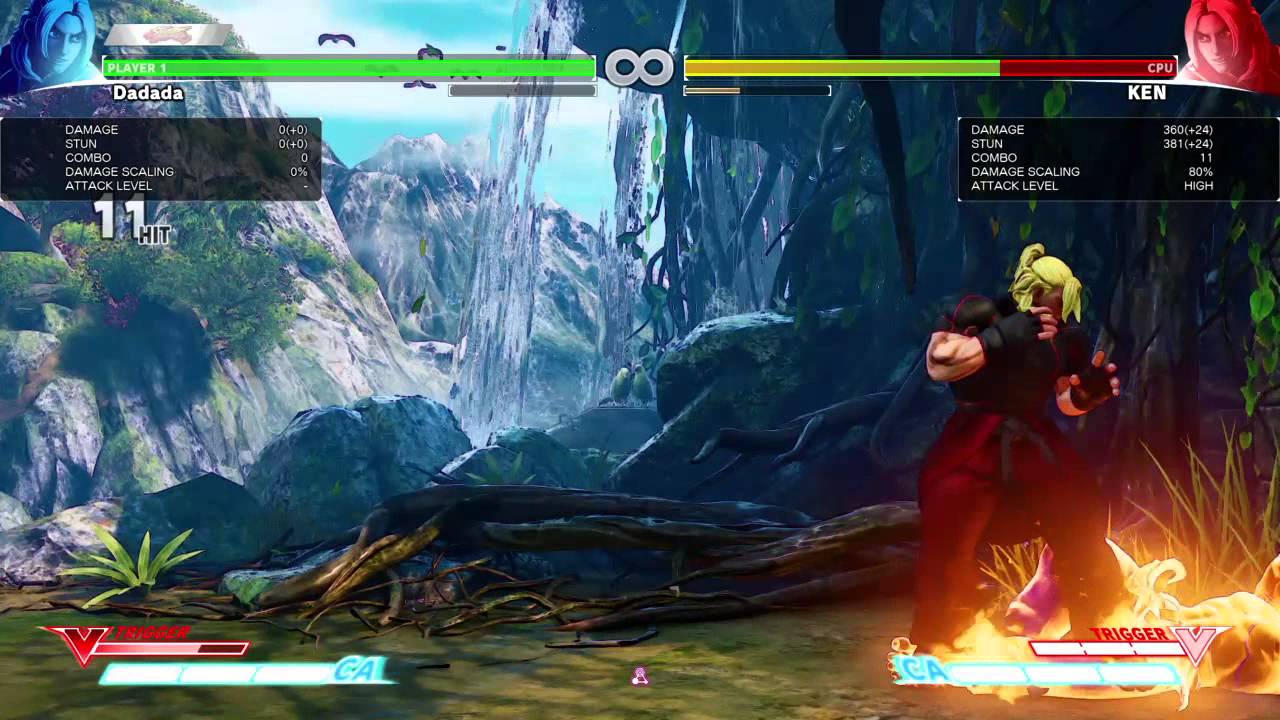 STREET FIGHTER V (BETA) Ken V-Trigger Combos