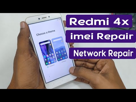 Redmi 4X imei Repair Baseband And Network Fix Tested Eng Rom Qcn