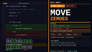 Move Zeros 283 leetcode
