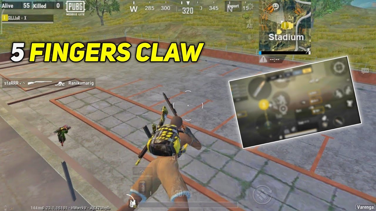 BEST 5 FINGERS CLAW⚡SQUAD WIPES - PUBG MOBILE LITE BGMI LITE - YouTube