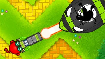 meet the tower that does INFINITE DAMAGE to ZOMGS (Bloons TD Battles)